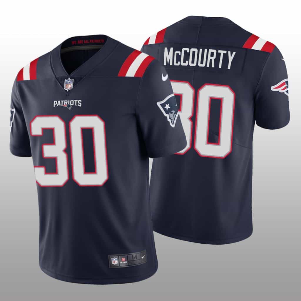Men New England Patriots 30 Jason McCourty Nike Navy Vapor Limited NFL Jersey